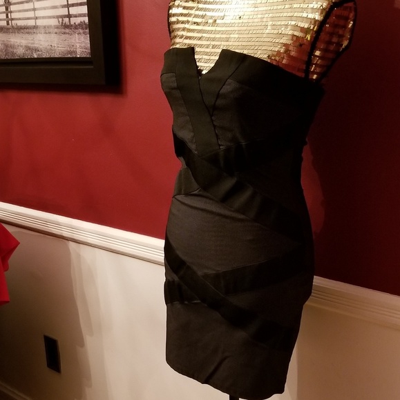 Caribbean Queen Strapless Bondage Mini Dress - Picture 4 of 6